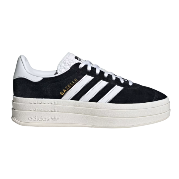 Adidas Gazelle Bold Core โ Black White