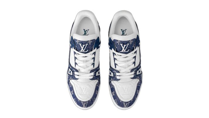 LOUIS VUITTON LV Trainer 'Blue' - Image 5