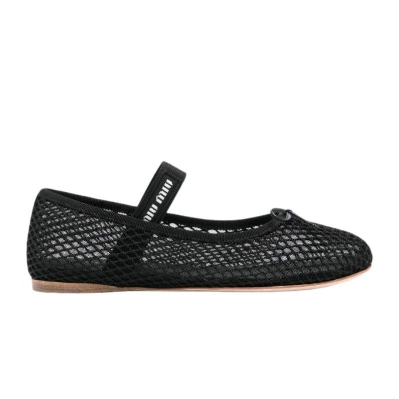 Miu Miu Ballerinas Black